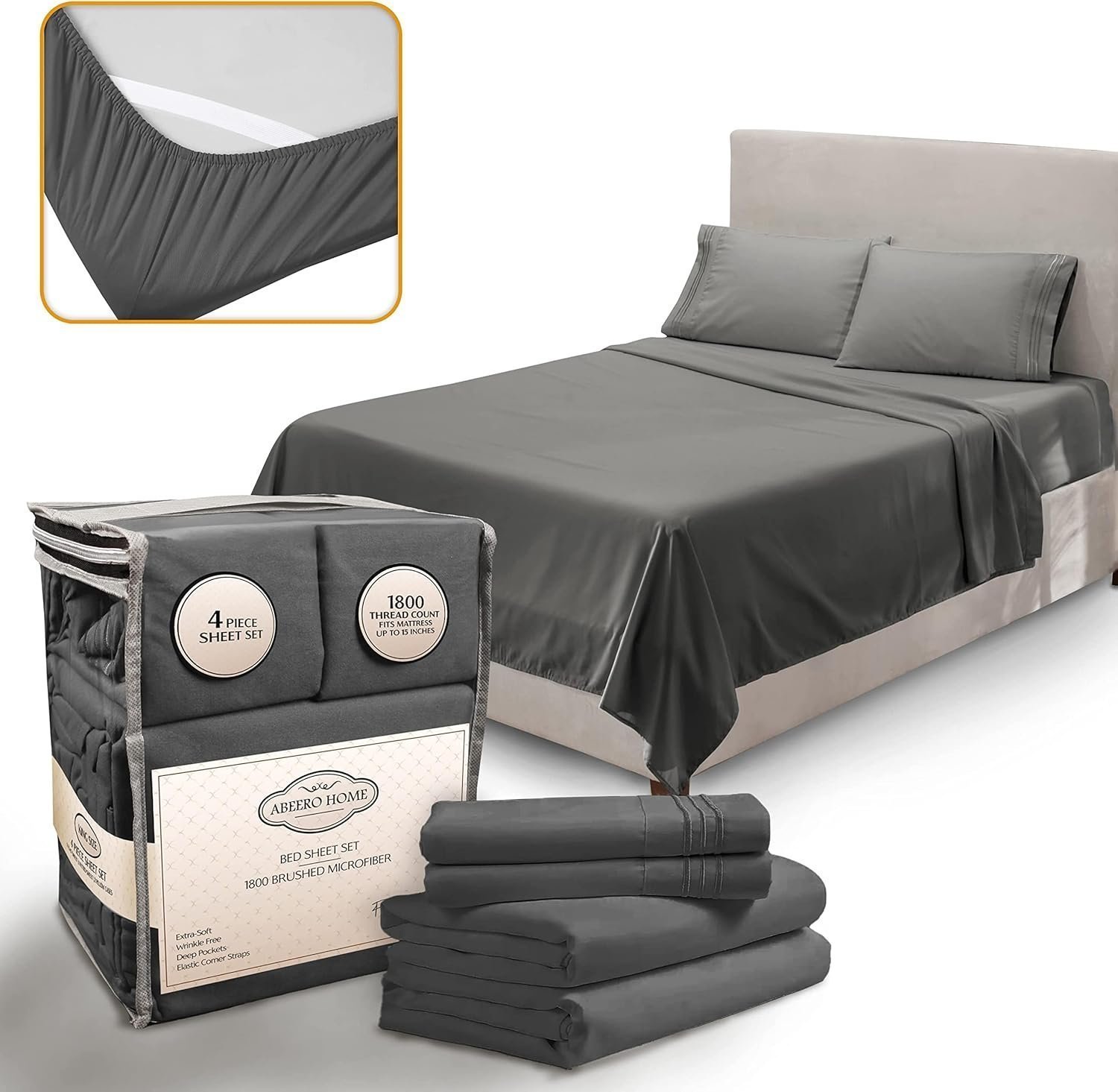 Luxury Queen Sheet Set (4-Piece)